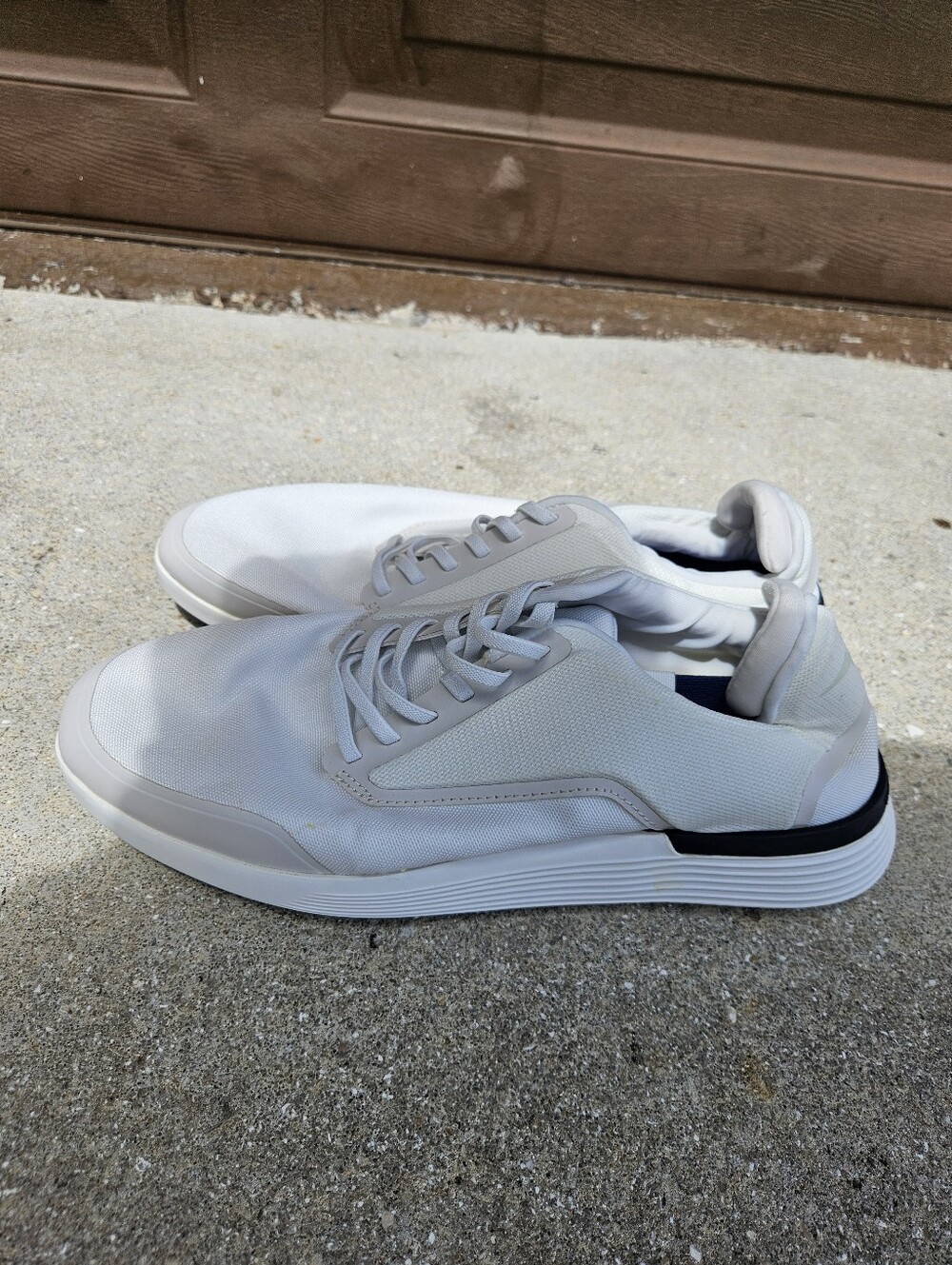 Wolf and Shepherd Supreme Knit Trainer Comfort Sneakers White Size 8.5 US 7.5 UK